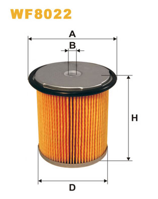 Фільтр палива   WF8022   WIX FILTERS