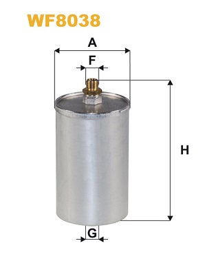 Топливный фильтр   WF8038   WIX FILTERS