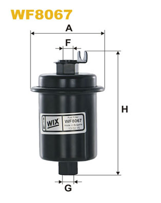 Фільтр палива   WF8067   WIX FILTERS