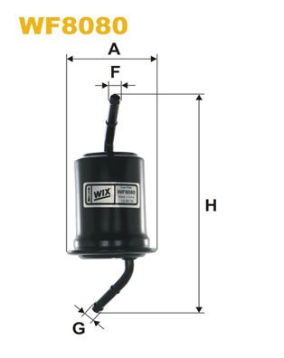 Топливный фильтр   WF8080   WIX FILTERS