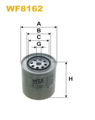 Топливный фильтр   WF8162   WIX FILTERS