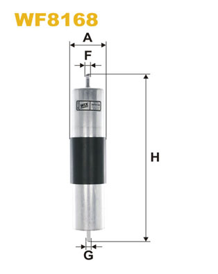 Фільтр палива   WF8168   WIX FILTERS