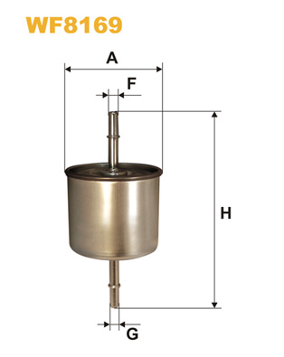 Топливный фильтр   WF8169   WIX FILTERS