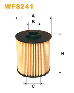 Топливный фильтр   WF8241   WIX FILTERS