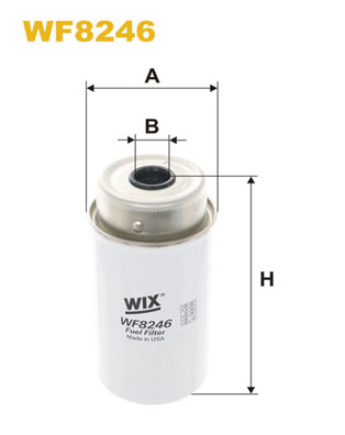 Фільтр палива   WF8246   WIX FILTERS