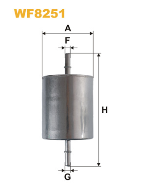 Фільтр палива   WF8251   WIX FILTERS