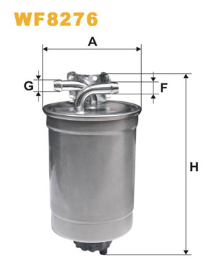 Фільтр палива   WF8276   WIX FILTERS