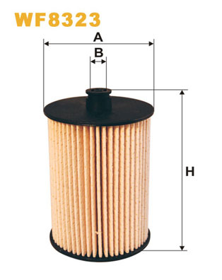 Фільтр палива   WF8323   WIX FILTERS