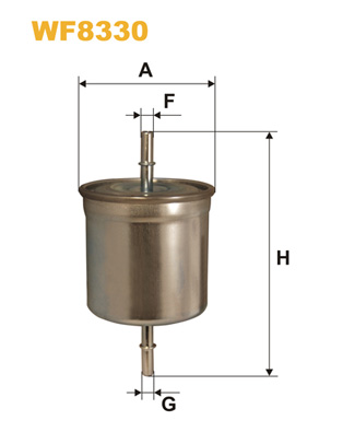 Фільтр палива   WF8330   WIX FILTERS