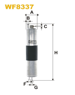 Топливный фильтр   WF8337   WIX FILTERS