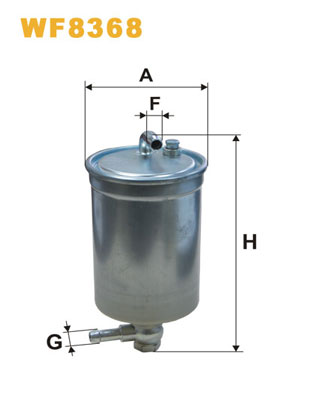 Топливный фильтр   WF8368   WIX FILTERS