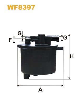 Топливный фильтр   WF8397   WIX FILTERS