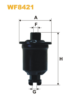 Фільтр палива   WF8421   WIX FILTERS