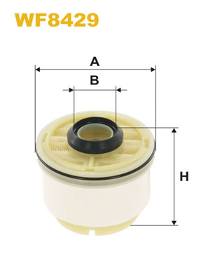 Фільтр палива   WF8429   WIX FILTERS