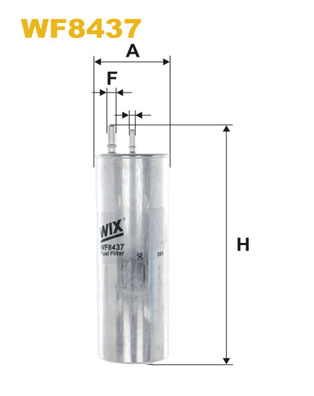 Фільтр палива   WF8437   WIX FILTERS