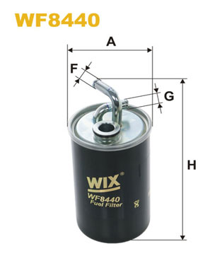 Топливный фильтр   WF8440   WIX FILTERS