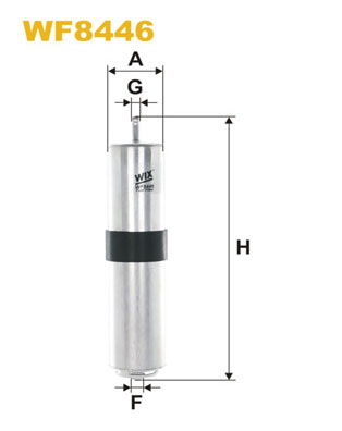 Топливный фильтр   WF8446   WIX FILTERS