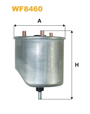 Фільтр палива   WF8460   WIX FILTERS