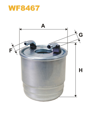 Топливный фильтр   WF8467   WIX FILTERS