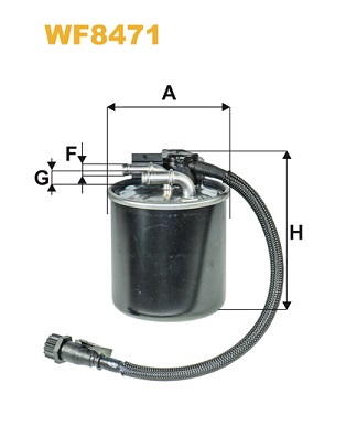 Фільтр палива   WF8471   WIX FILTERS