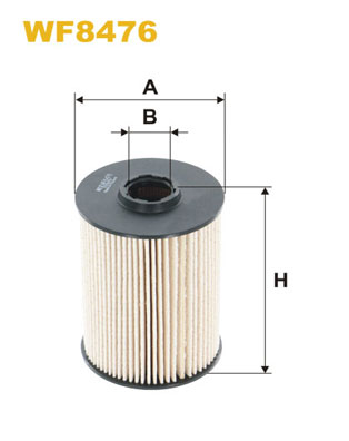 Фільтр палива   WF8476   WIX FILTERS