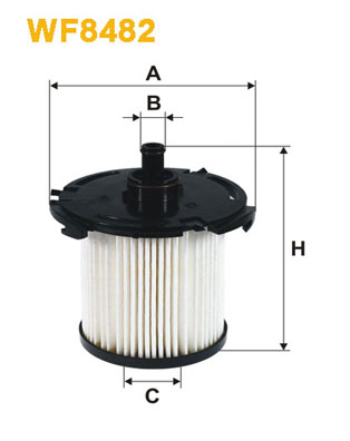 Фільтр палива   WF8482   WIX FILTERS