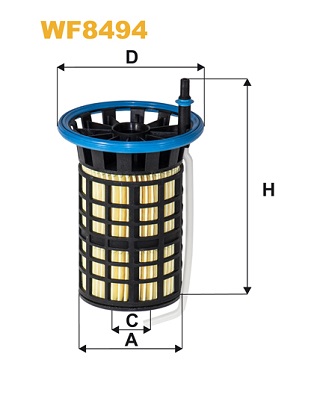 Топливный фильтр   WF8494   WIX FILTERS