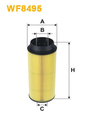 Фільтр палива   WF8495   WIX FILTERS