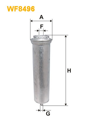 Топливный фильтр   WF8496   WIX FILTERS