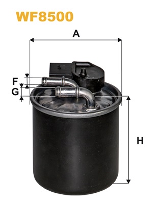 Фільтр палива   WF8500   WIX FILTERS