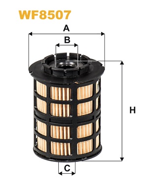 Топливный фильтр   WF8507   WIX FILTERS