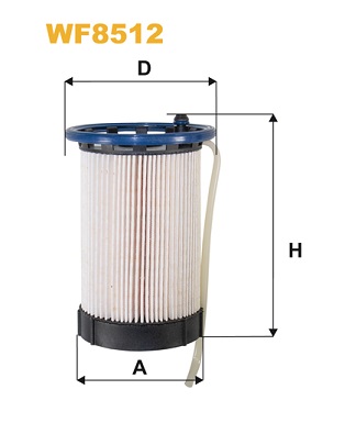 Топливный фильтр   WF8512   WIX FILTERS