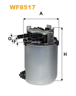 Топливный фильтр   WF8517   WIX FILTERS