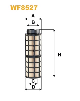 Фільтр палива   WF8527   WIX FILTERS