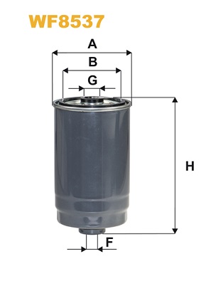 Топливный фильтр   WF8537   WIX FILTERS