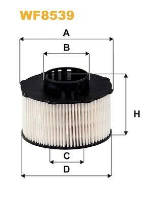 Топливный фильтр   WF8539   WIX FILTERS