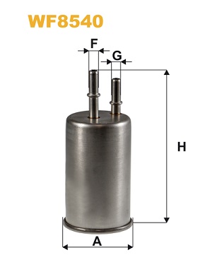 Фільтр палива   WF8540   WIX FILTERS