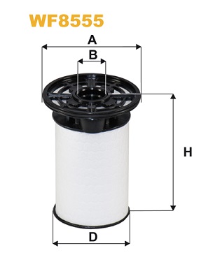 Топливный фильтр   WF8555   WIX FILTERS