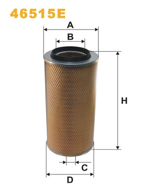 Повітряний фільтр   46515E   WIX FILTERS