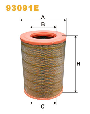 Повітряний фільтр   93091E   WIX FILTERS