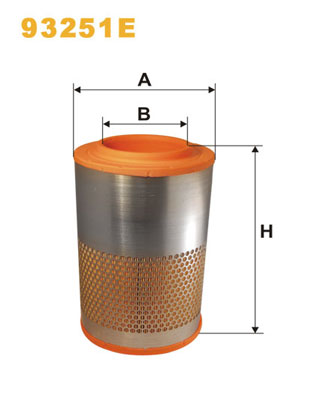 Повітряний фільтр   93251E   WIX FILTERS