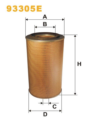 Повітряний фільтр   93305E   WIX FILTERS