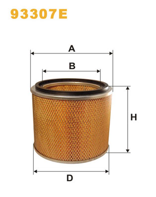 Повітряний фільтр   93307E   WIX FILTERS