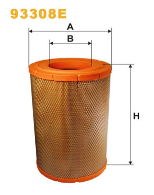 Повітряний фільтр   93308E   WIX FILTERS