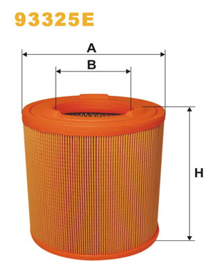 Повітряний фільтр   93325E   WIX FILTERS