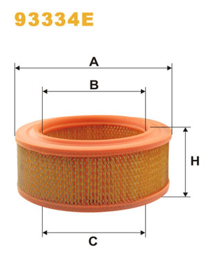 Повітряний фільтр   93334E   WIX FILTERS