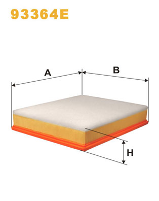 Повітряний фільтр   93364E   WIX FILTERS
