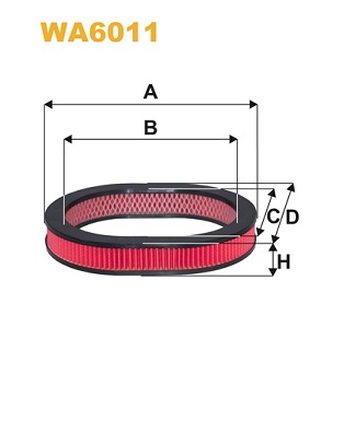 Повітряний фільтр   WA6011   WIX FILTERS