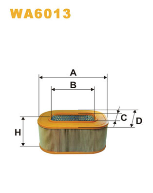 Воздушный фильтр   WA6013   WIX FILTERS