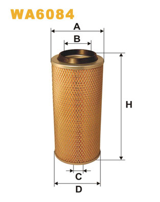 Повітряний фільтр   WA6084   WIX FILTERS